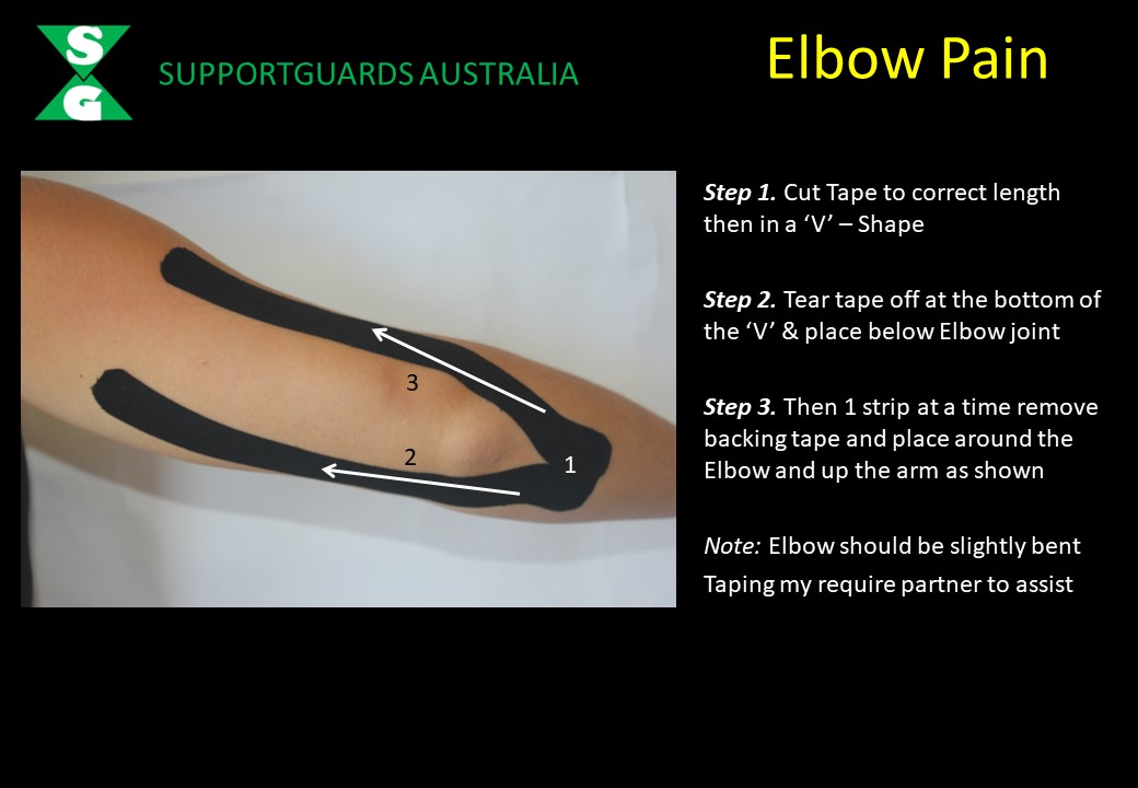 Elbow KT Taping 1